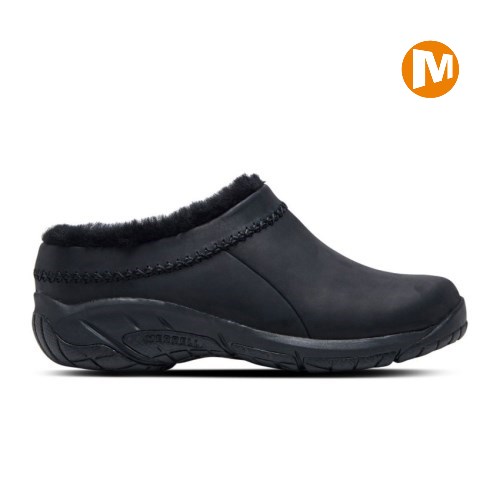 Dámské Sálové Boty Merrell Encore Ice 4 Leather Černé (CZ. QOFKU)